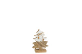 Boom Touw Hout Wit/Nat S - (37919)